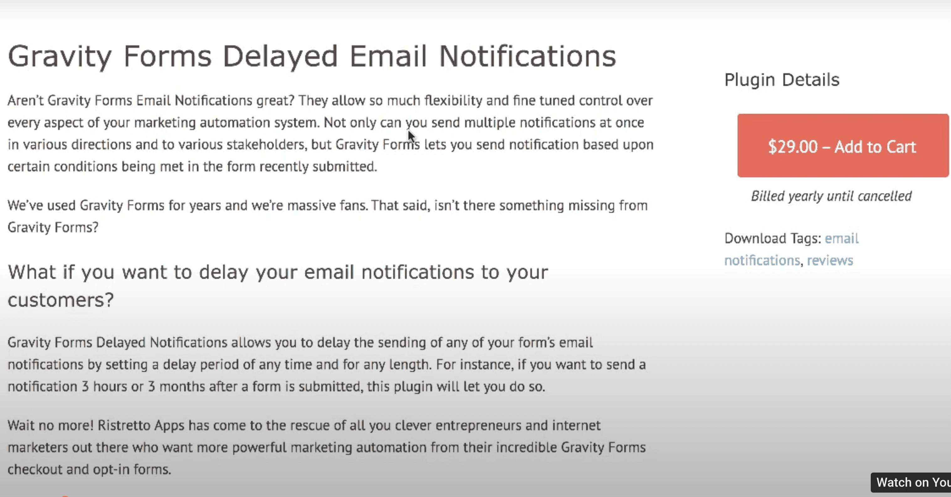 WordPress Plugin addon for Gravity Forms
