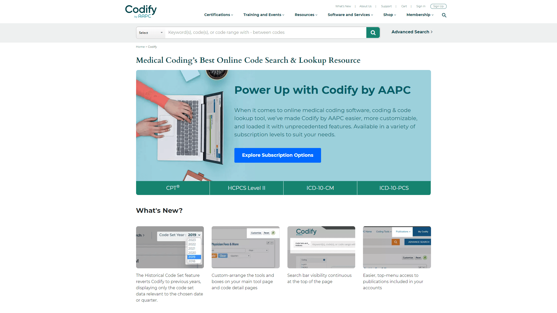Medical Coding Website